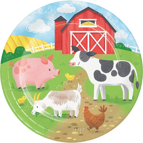 Cow dinner clearance plates