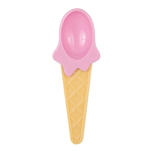 8 Ice Cream Scoop Spoon Cone Shaped Plastic Children Party Favors Baby  Serving 