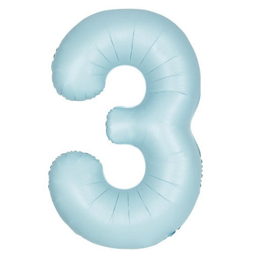 Number deals 3 balloon